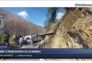 Caída de bus a un abismo en Cotabambas deja al menos 15 muertos y 3 heridos