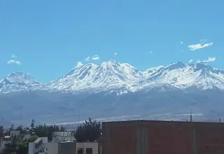 Arequipa: tormenta de nieve afecta carreteras de la región