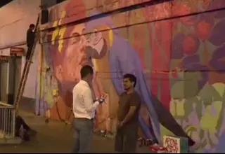 Artista Olfer Leonardo: MML me impide pintar un mural en una pared de la Plaza Grau