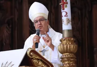 Arzobispo de Lima: "La corrupción puede ser vencida, no nos resignemos"