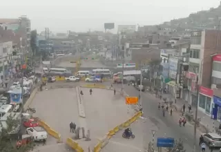 Ate: Vecinos piden que liberen calles tras culminación de un tramo de la obra de la Línea 2 del Metro de Lima