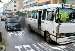 ATU alertó sobre antigüedad de vehículos en Lima y Callao
