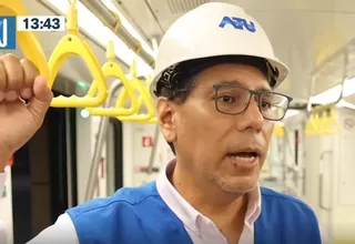 ATU confirma que primer tramo de la línea 2 del Metro de Lima entrará en marcha antes de fin de año