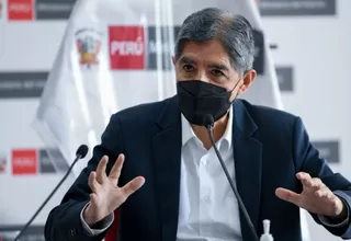 Avelino Guillén: Pedro Francke expresa "toda su solidaridad" con el exministro del Interior