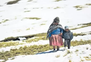 Ayacucho: temperatura llega a los 10 grados bajo cero