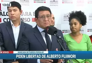 Bancada de Fuerza Popular exige liberación de Alberto Fujimori: “No solo tenemos el amparo jurídico sino el apoyo social”