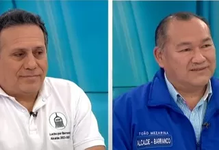 Barranco: candidatos a la alcaldía Luis Alpaca y Felipe Mezarina exponen propuestas