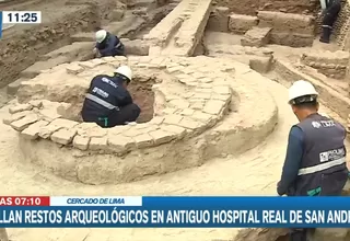 Barrios Altos: Hallan restos arqueológicos en antiguo Hospital Real de San Andrés