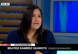Beatriz Ramírez: Las voces críticas también están protegidas constitucionalmente