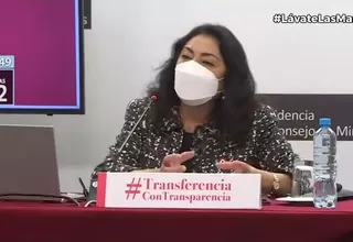 Violeta Bermúdez: "Espero que pronto los departamentos estén emparejados en cuanto a la vacunación"