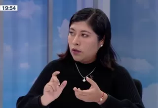 Betssy Chávez sobre Código Laboral: “Quieren sacarme para que el tema no se discuta”