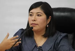 Bettsy Chávez: "No estoy impedida de asumir un reto"