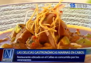 Bloque gastronómico: las delicias marinas en Cabos