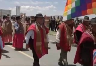 Bolivia: "Ponchos Rojos" habrían trasladado balas al Perú 