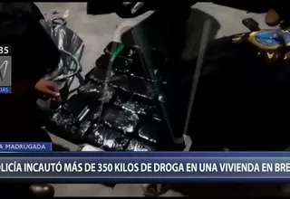 Breña: incautan más de 370 kilos de droga que iba a ser enviada a Europa