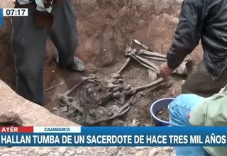 Cajamarca: Hallan tumba de sacerdote en complejo arqueológico de Pacopampa