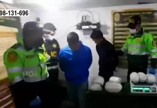 Cajamarca: Policía Nacional decomisó 20 kilos de droga 