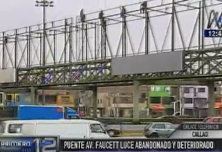 Callao: mantenimiento de puentes de Av.Faucett corresponde a Provías Nacional