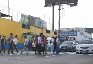 Callao: Peatones arriesgan sus vidas por falta de puente y semáforos