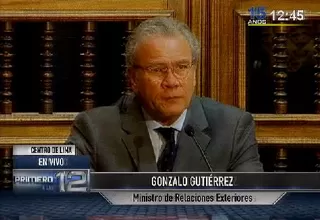 "Perú no dilatará implementación del fallo de La Haya por presunto espionaje"