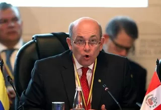 Cancillería da por concluidas funciones del embajador del Perú ante la OEA y EE. UU.