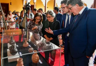 Perú recuperó 21 bienes repatriados de Argentina, Brasil, Canadá y Ecuador
