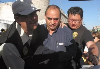Capturaron a ex funcionarios regionales de Arequipa y empresarios por colusión 