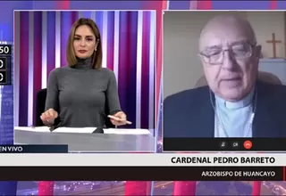 Cardenal Barreto: El papa habló de convivencia civil, no de unión civil como lo están deslizando