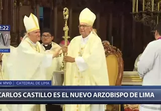 Carlos Castillo Mattasoglio es consagrado nuevo arzobispo de Lima