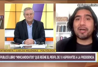 Carlos Meléndez sobre elecciones 2021: "Los minicandidatos le están hablando a minielectorados"