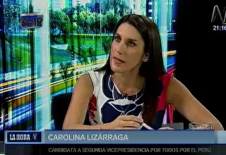 Carolina Lizárraga: "Hay corrupción en el Consejo Nacional de la Magistratura"