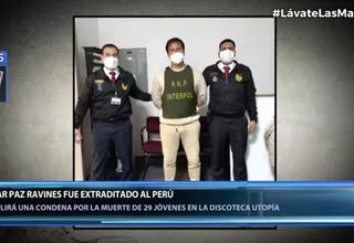 Utopía: Édgar Paz Ravines llegó  a Lima tras ser extraditado de México
