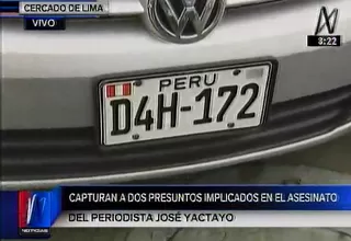 Caso Yactayo: en este vehículo habría sido trasladado su cuerpo