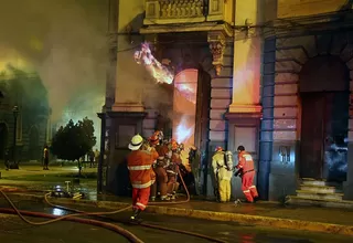 Incendio en plaza 2 de Mayo: casona fue declarada inhabitable