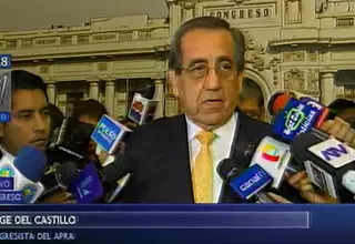 Del Castillo afirma que no firmó ningún proyecto para eliminar evaluaciones