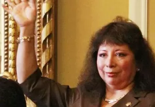 Celia Anicama renunció a la bancada de Gana Perú