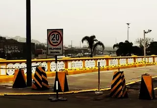 Centro de Lima: pintan de amarillo parte del puente Trujillo
