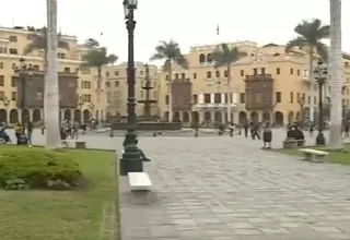 Cercado de Lima: abren Plaza de Armas 