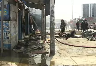 Cercado de Lima: Incendio dejó 8 locales afectados