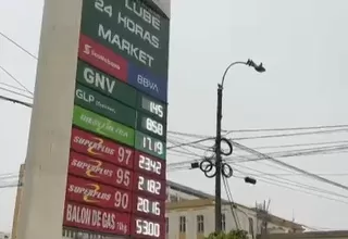 Cercado de Lima: ligera baja en el precio de los combustibles 