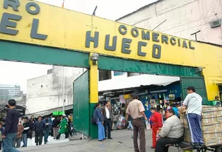 Cercado: Policía realiza operativo en el centro comercial ‘El Hueco’