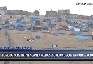 Cervantes sobre invasores en Lomo de Corvina: "Tengan la plena seguridad que la Policía va a actuar"