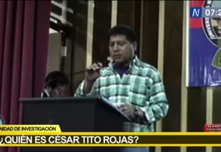 César Tito Rojas: El perfil del hombre que fue visto hace unos días en la PCM