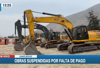 Chaclacayo: Trabajos de limpieza y descolmatación del río Rímac están paralizados 