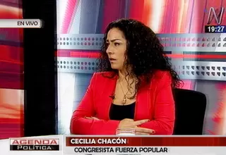 Chacón: Díaz Dios sería expulsado del fujimorismo si se comprueba denuncia