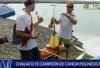 Campeón de canoa polinésica lidera fundación por el mar