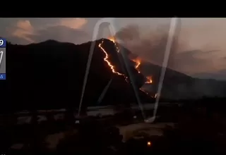 Chanchamayo: reportan incendio forestal en La Merced