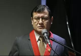 Fiscal Chávez Cotrina: Solo tenemos presupuesto hasta mayo para megaoperativos