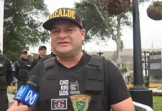 Chorrillos: Alcalde consideró que se debe aplicar más inteligencia y logística para combatir la delincuencia