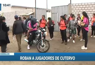 Chorrillos: Delincuentes robaron pertenencias de jugadoras de fútbol